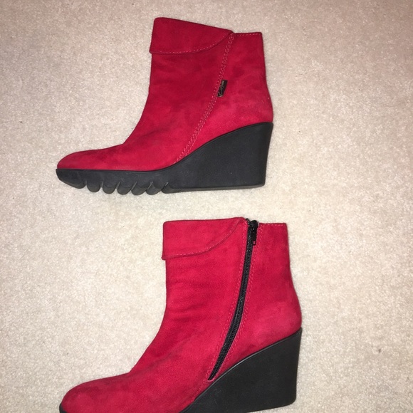 Italian 🇮🇹👢Suede Boots by Carl Scarpa - Picture 4 of 8